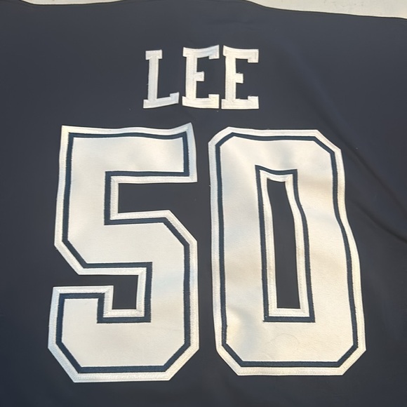 Sean Lee hockey style Dallas Cowboy football jersey size medium Nike - Picture 8 of 9